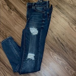 American eagle hi rise skinny jeans